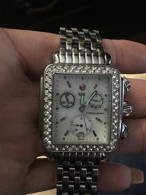 how to spot a fake michele deco watch|how to identify a fake watch.